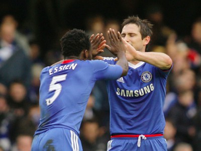Frank Lampard dal gól z penalty