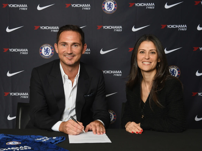 Frank Lampard podpisuje kontrakt