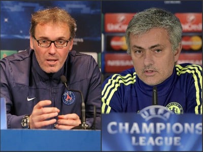 Laurent Blanc a Jose Mourinho