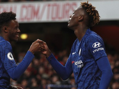 Radosť hráčov Chelsea