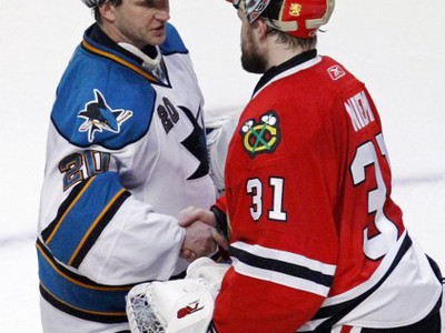 Evgeni Nabokov a Antti Niemi