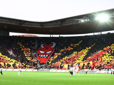 Fanúšikovia Slavie zaujali aj nádherným choreom