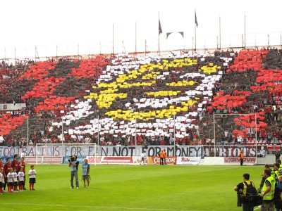 Choreo trnavských fanúšikov