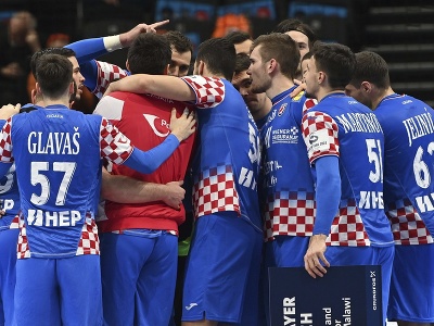 Hráči Chorvátska oslavujú remízu