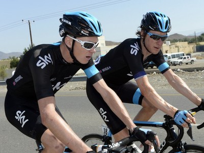 Chris Froome a Bradley