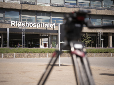 Na snímke nemocnica Rigshopitalet v Kodani, v ktorej hospitalizovali dánskeho futbalistu Christiana Eriksena