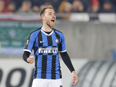 Hráč Interu Miláno Christian Eriksen