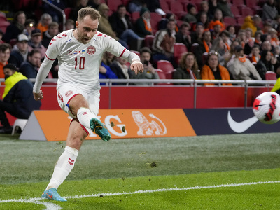 Christian Eriksen sa do reprezentácie Dánska vrátil gólom proti Holandsku