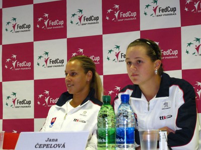 Dominika Cibulková a Jana Čepelová