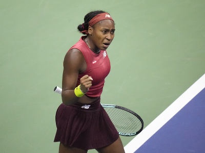 Coco Gauffová vo finále US Open 2023