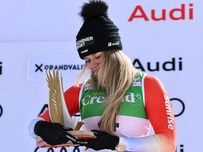 Švajčiarska lyžiarka Corinne Suterová