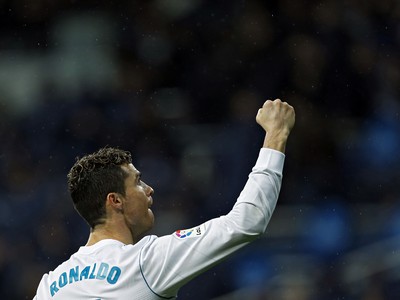 Cristiano Ronaldo a jeho gólová radosť