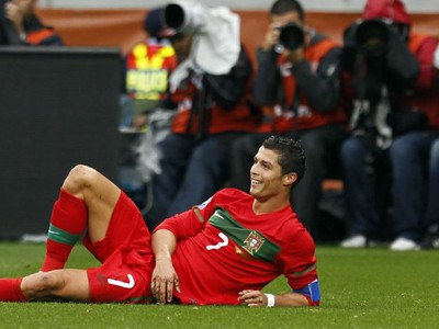 Cristiano Ronaldo po hladkej
