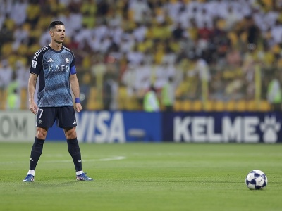 Cristiano Ronaldo počas zápasu