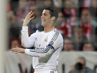 Cristiano Ronaldo sa raduje z tretieho gólu