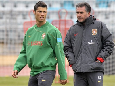Cristiano Ronaldo a tréner