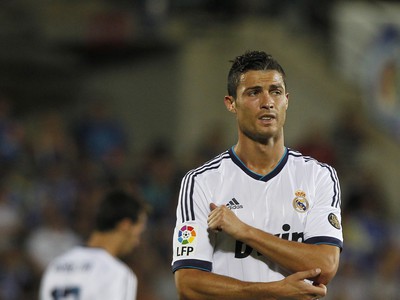 Sklamaný Cristiano Ronaldo