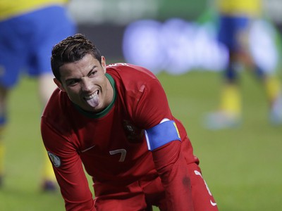 Cristiano Ronaldo v prvom barážovom súboji proti Švédsku