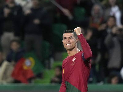 Cristiano Ronaldo sa raduje v drese Portugalska