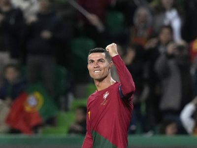 Cristiano Ronaldo sa raduje v drese Portugalska