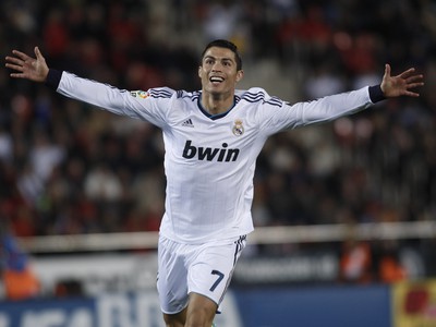 Dvojgólový strelec Cristiano Ronaldo