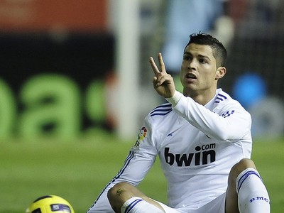 Smutný Cristiano Ronaldo