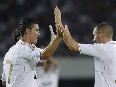 Ronaldo a Benzema