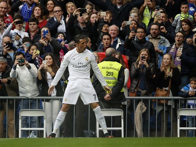 Cristiano Ronaldo sa raduje z gólu
