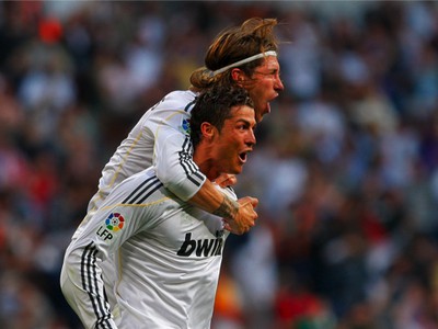 Cristiano Ronaldo a Sergio