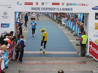 ČSOB Bratislava Marathon vyhral v hlavnom meste Joel Mwangi.