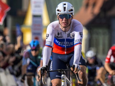 Slovenský cyklista Lukáš Kubiš