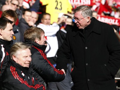 Kenny Dalglish a Alex Ferguson