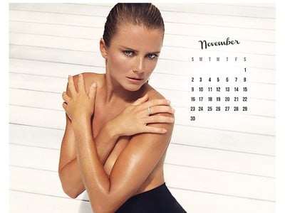 K dispozícii je už kalendár na rok 2014 so sexi fotkami slovenskej tenisovej krásky Daniely Hantuchovej 