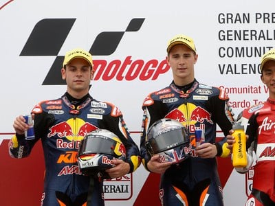 Danny Kent,  Sandro Cortese a Zulfahmi Khairuddin 