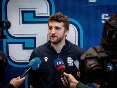 Slovenský basketbalista David Abrhám