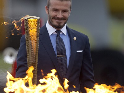 David Beckham s olympíjskym