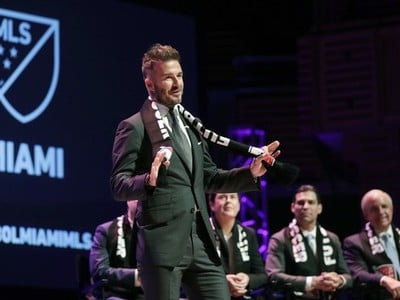 David Beckham potvrdil, že Miami bude novým účastníkom americkej futbalovej ligy Major League Soccer (MLS)