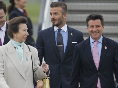 Beckham privítal olympijský oheň na pôde Veľkej Británie