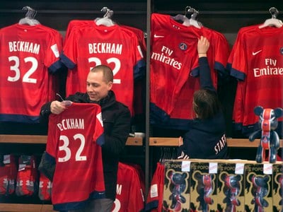 David Beckham spôsobil v