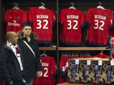 David Beckham spôsobil v Paríži veľký rozruch