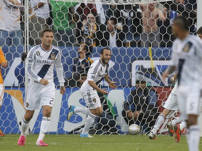 David Beckham vo svojom poslednom zápase za LA Galaxy