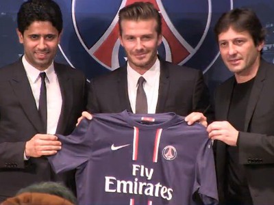 David Beckham sa upísal francúzskemu PSG