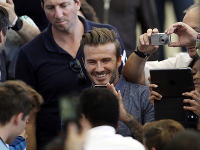 David Beckham si nenechal újsť veľkolepé finále