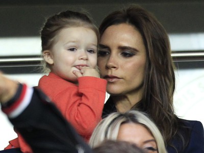 Victoria Beckhamová a dcérka Harper