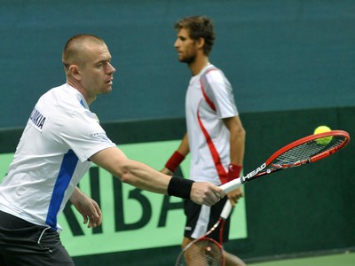 Slovenská dvojica Michal Mertiňák a Martin Kližan