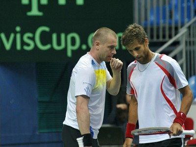 Slovenská dvojica Michal Mertiňák a Martin Kližan