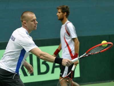 Slovenská dvojica Michal Mertiňák a Martin Kližan