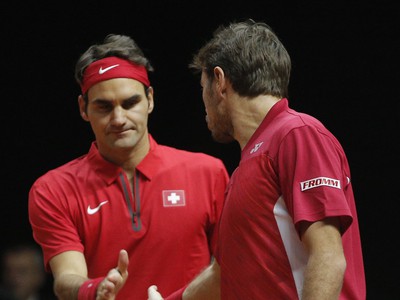 Roger Federer a Stan Wawrinka