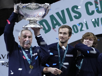 Hráči Ruskej tenisovej federácie sa stali víťazmi finálového turnaja Davisovho pohára v Madride