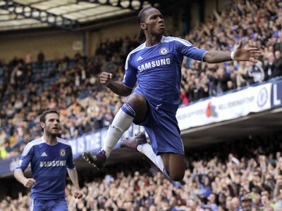 Didier Drogba sa teší